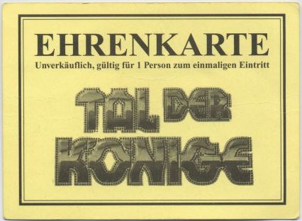 Tal der Könige - Bügler
