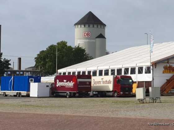 Bremer Freimarkt (Aufbau 2.10.2023)