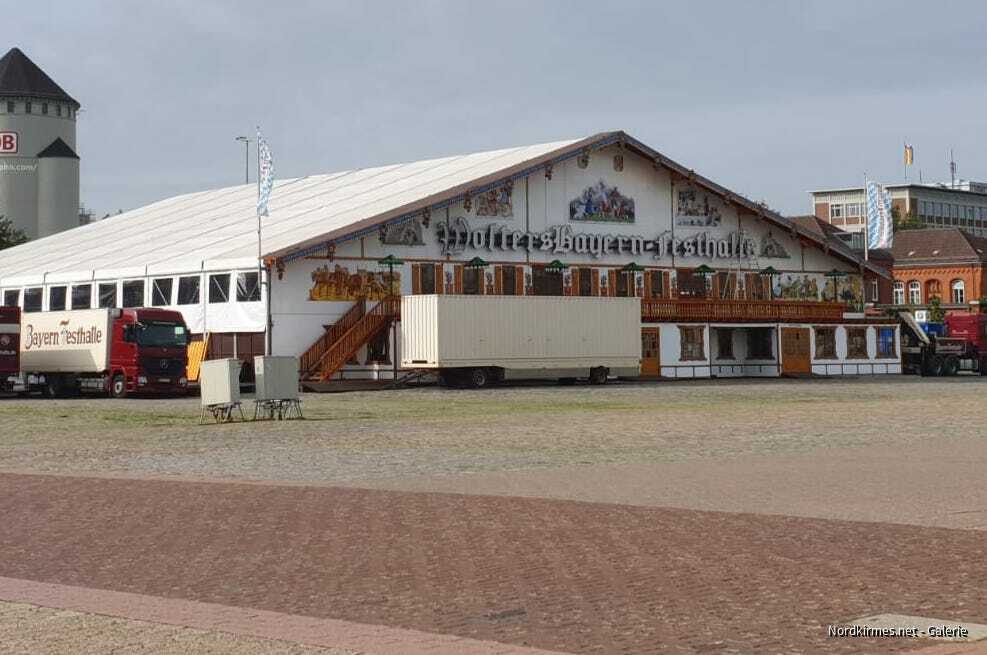 Bremer Freimarkt (Aufbau 2.10.2023)