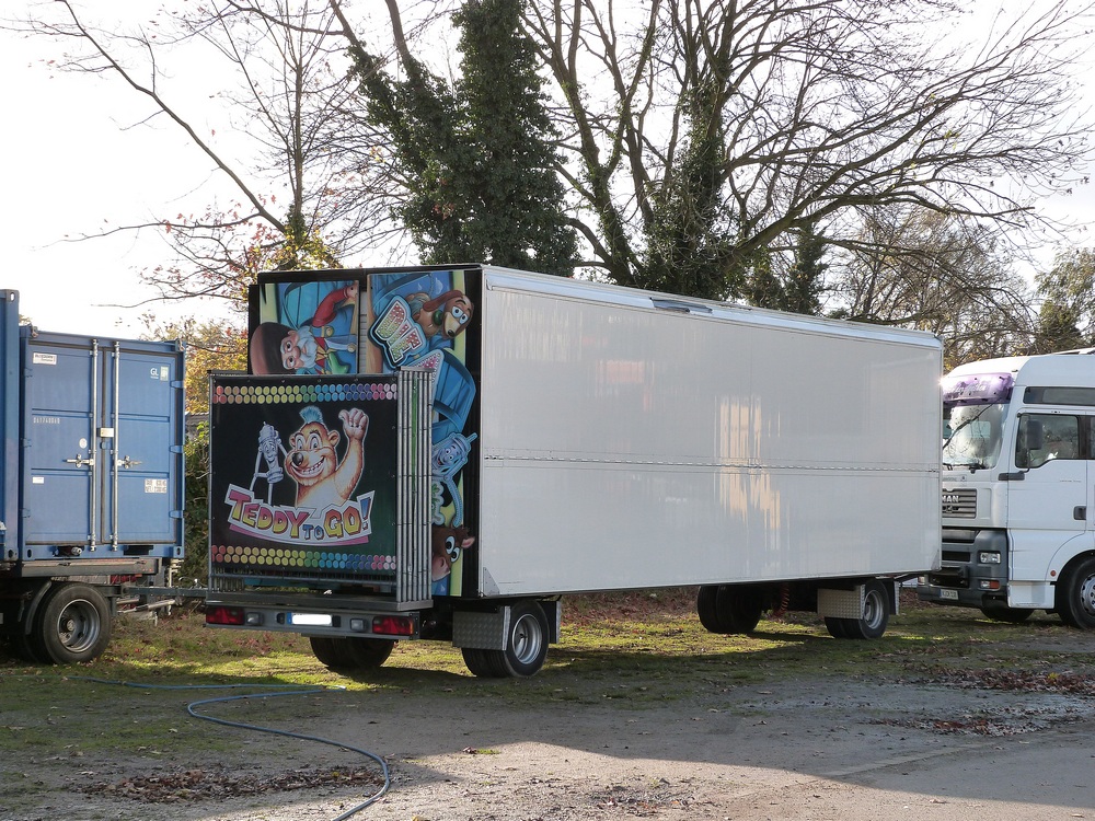 Aufbau Cranger Weihnachtszauber 2021