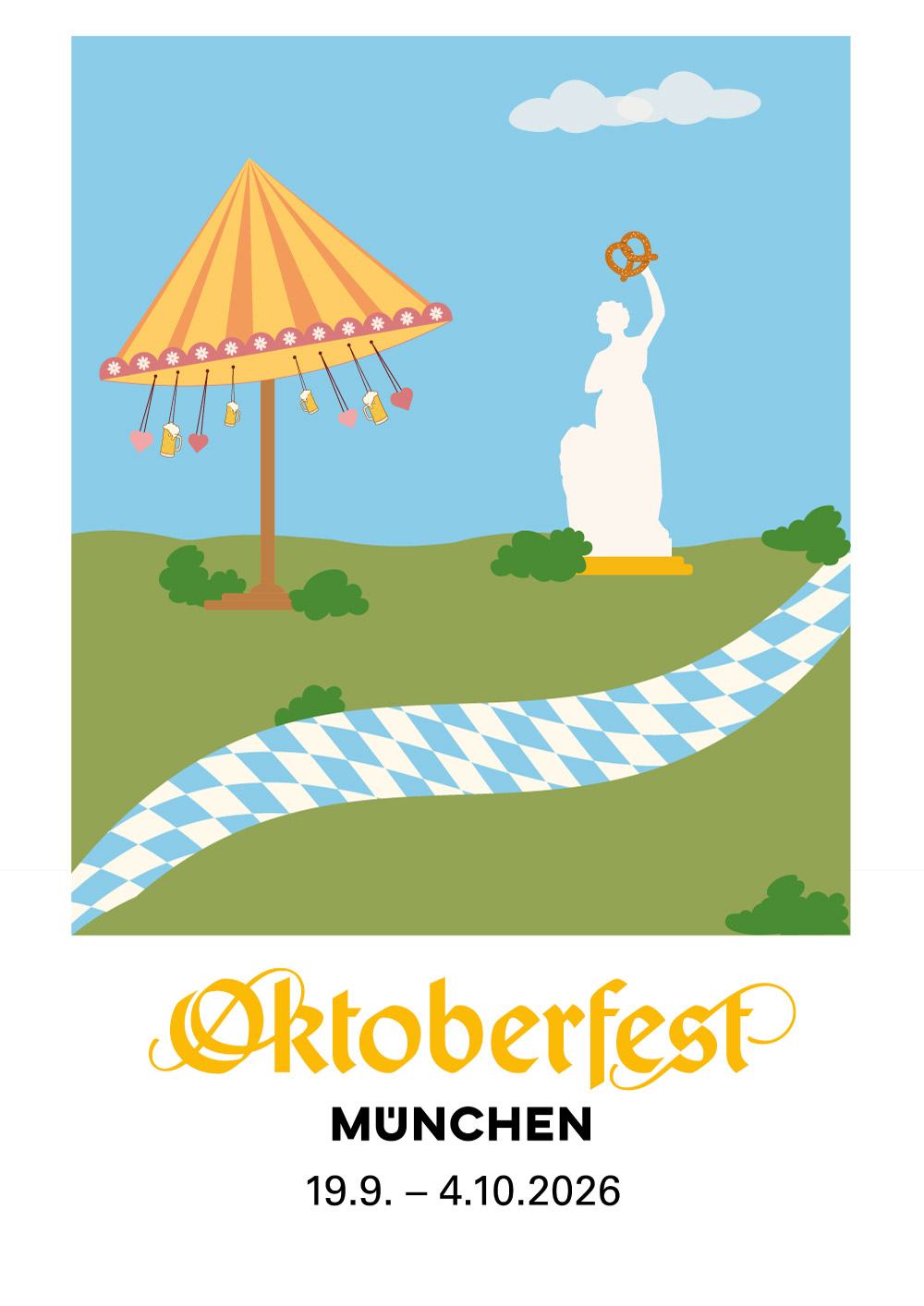Motivwettbewerb Münchner Oktoberfest 2026 - Die Motive