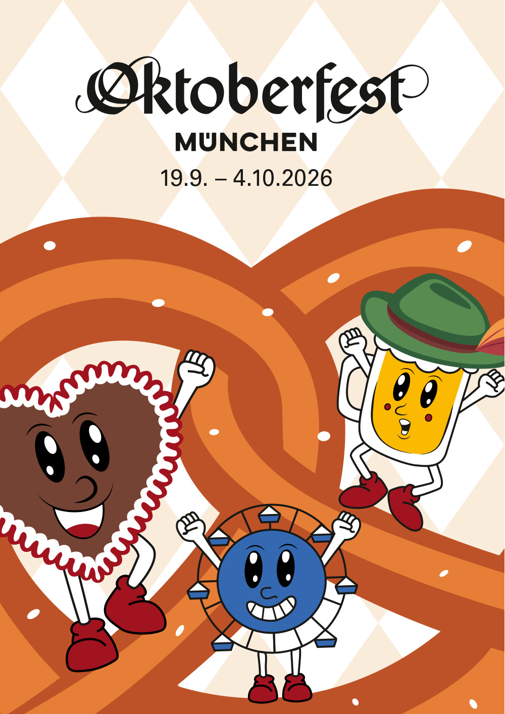 Motivwettbewerb Münchner Oktoberfest 2026 - Die Motive