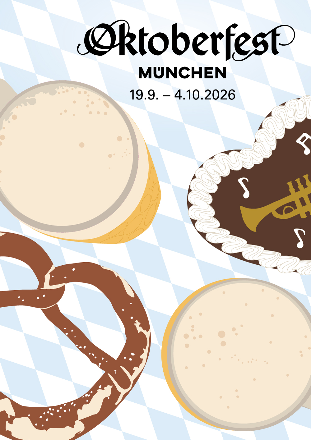 Motivwettbewerb Münchner Oktoberfest 2026 - Die Motive