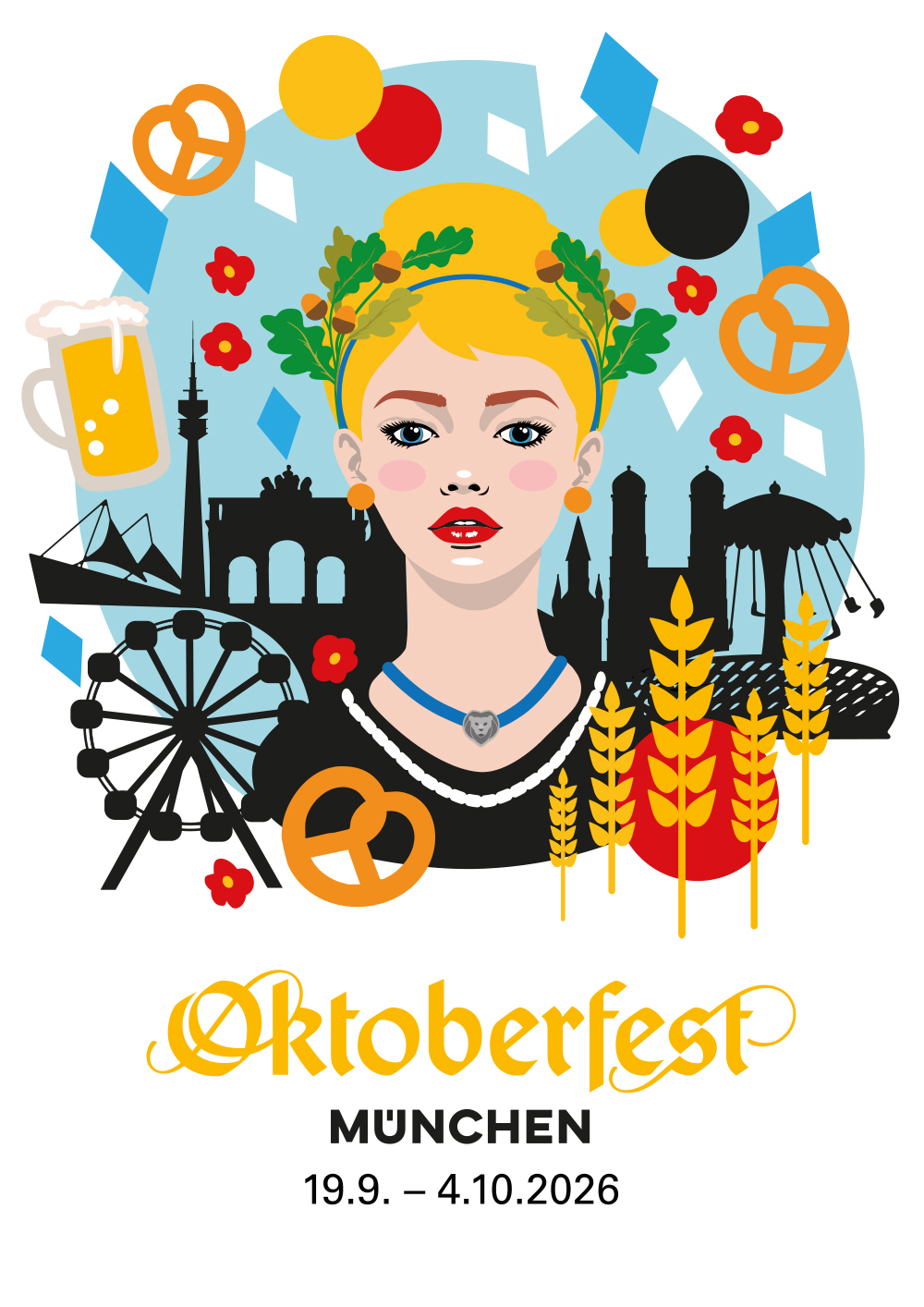 Motivwettbewerb Münchner Oktoberfest 2026 - Die Motive