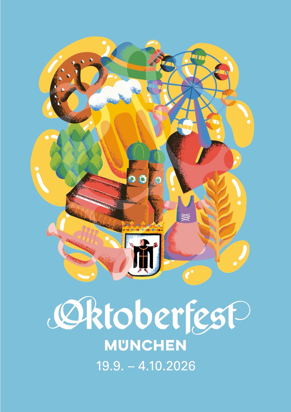 Motivwettbewerb Münchner Oktoberfest 2026 - Die Motive