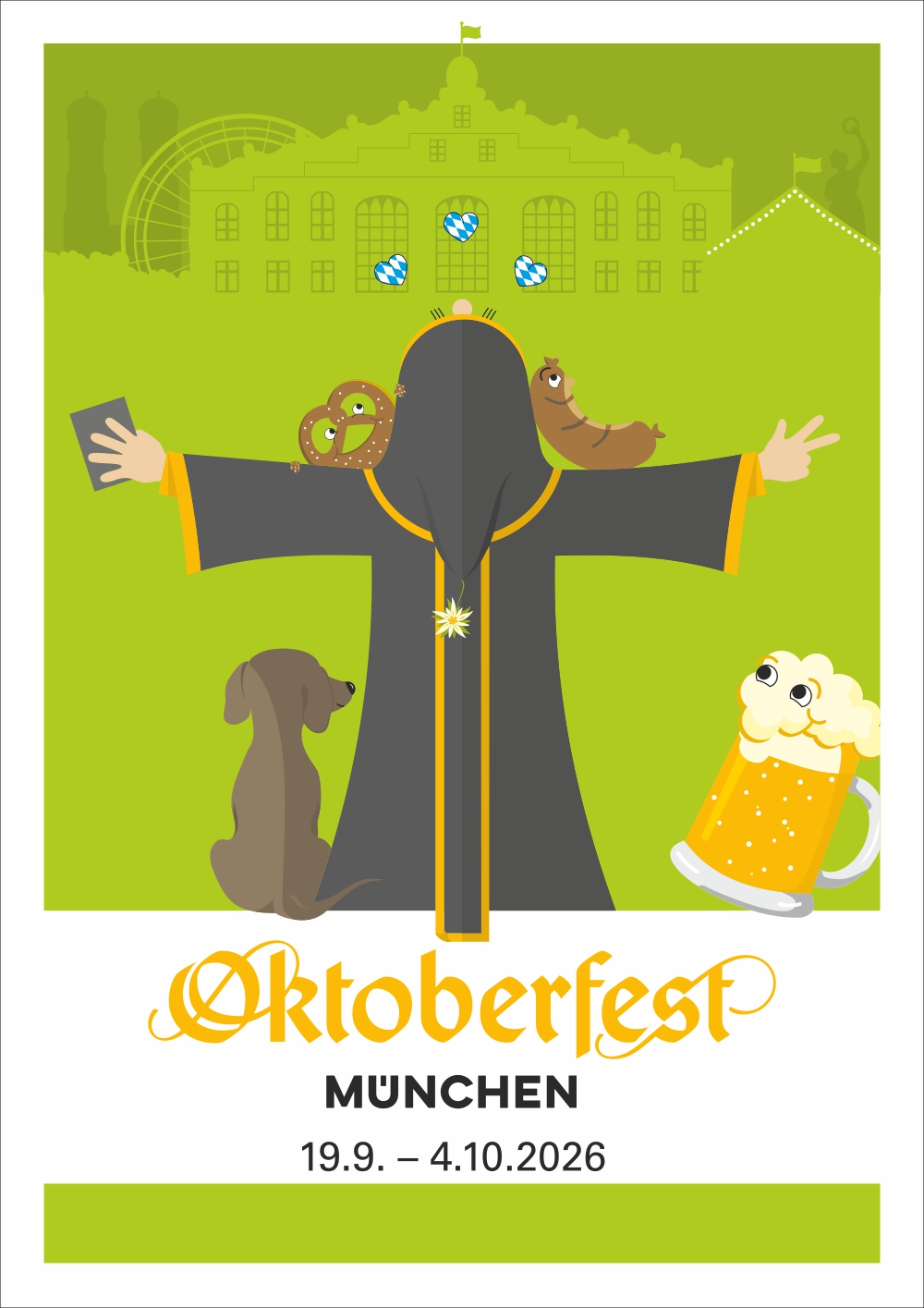 Motivwettbewerb Münchner Oktoberfest 2026 - Die Motive