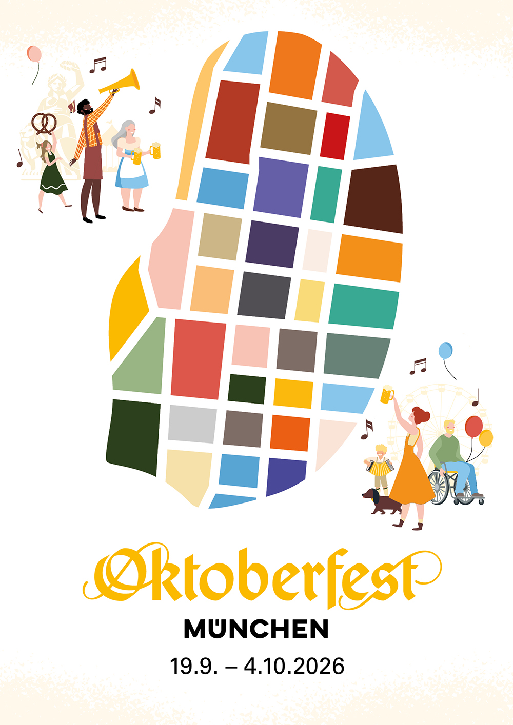 Motivwettbewerb Münchner Oktoberfest 2026 - Die Motive