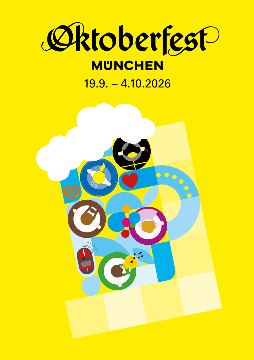 Motivwettbewerb Münchner Oktoberfest 2026 - Die Motive