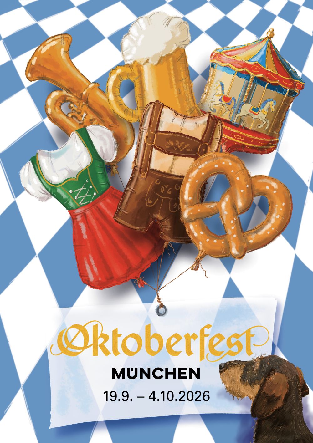 Motivwettbewerb Münchner Oktoberfest 2026 - Die Motive