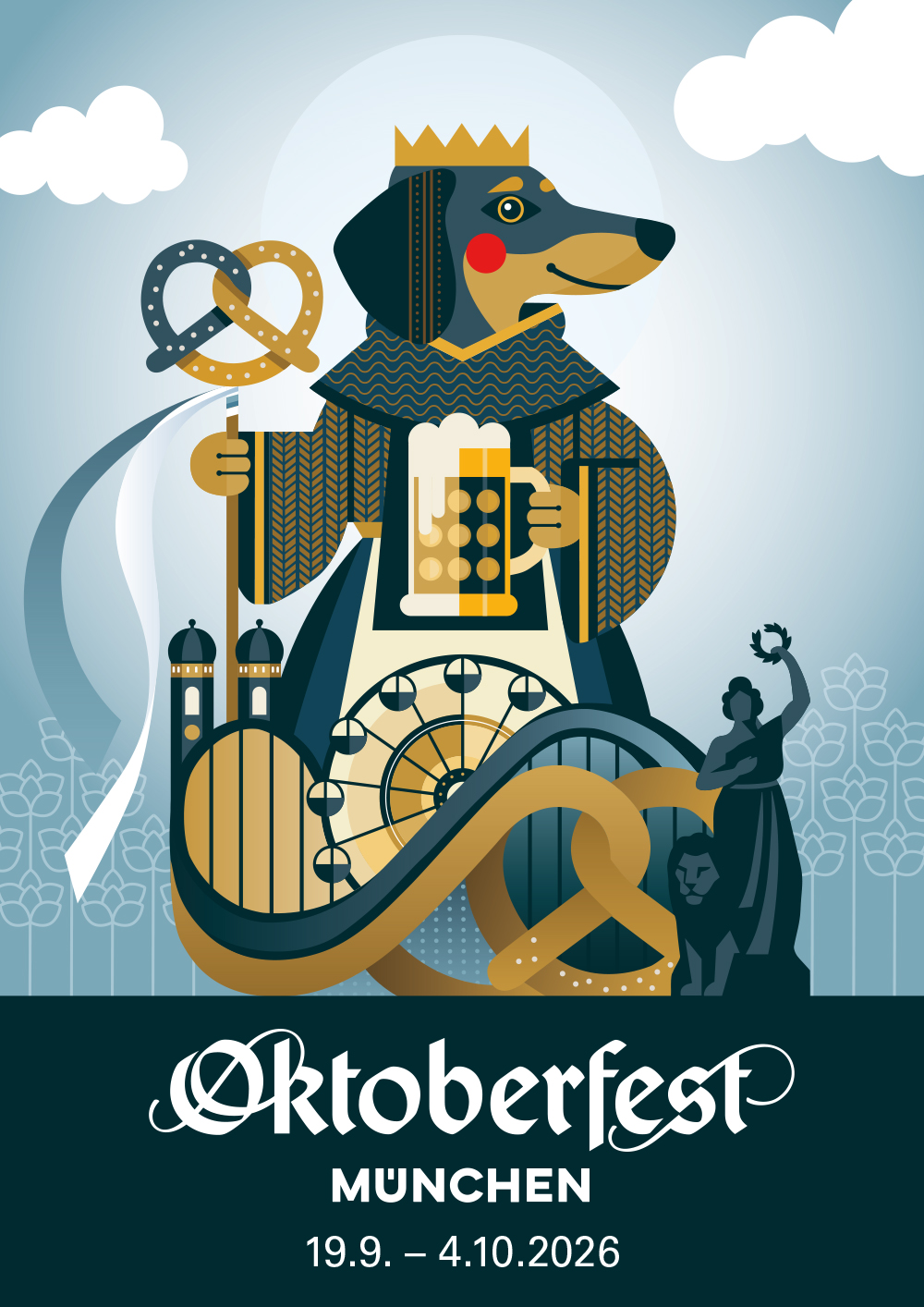 Motivwettbewerb Münchner Oktoberfest 2026 - Die Motive