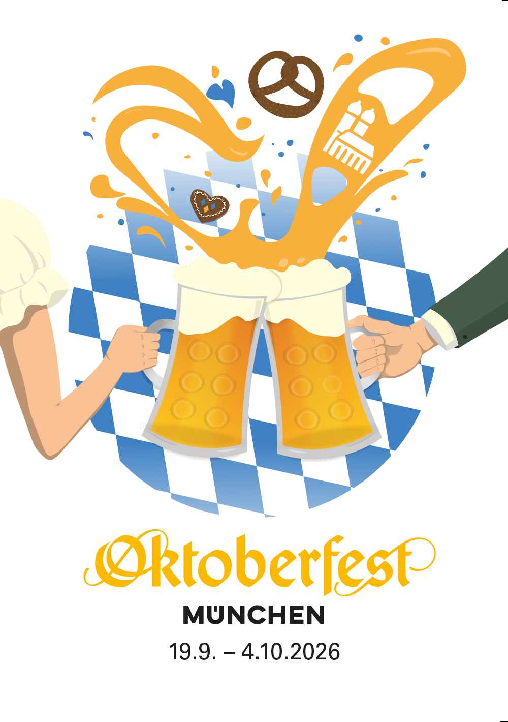 Motivwettbewerb Münchner Oktoberfest 2026 - Die Motive