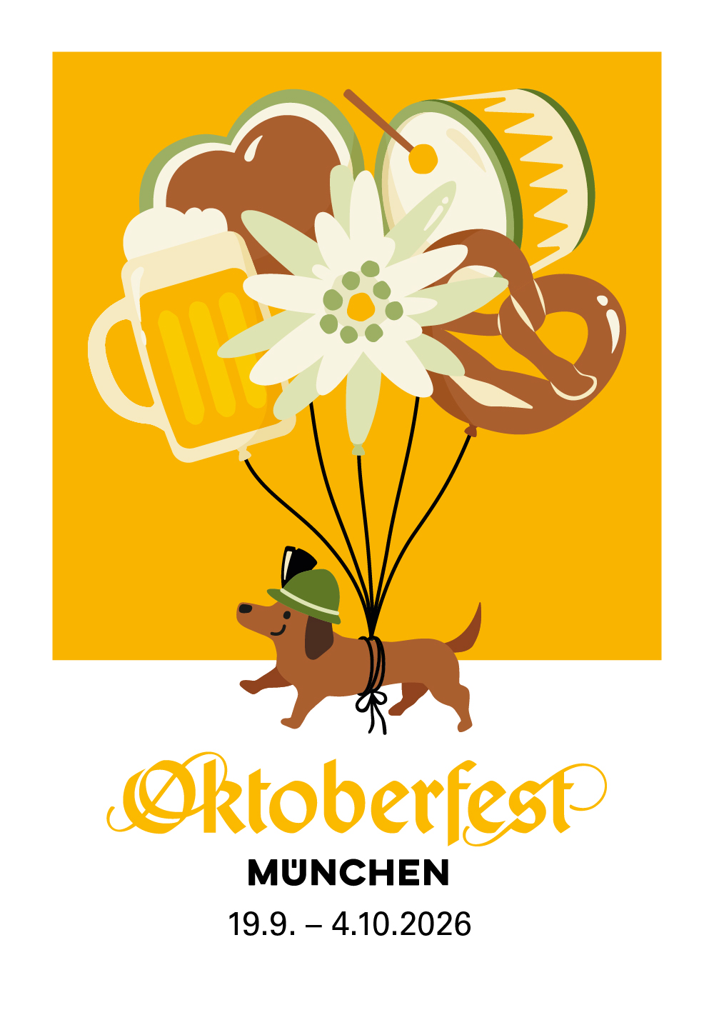 Motivwettbewerb Münchner Oktoberfest 2026 - Die Motive