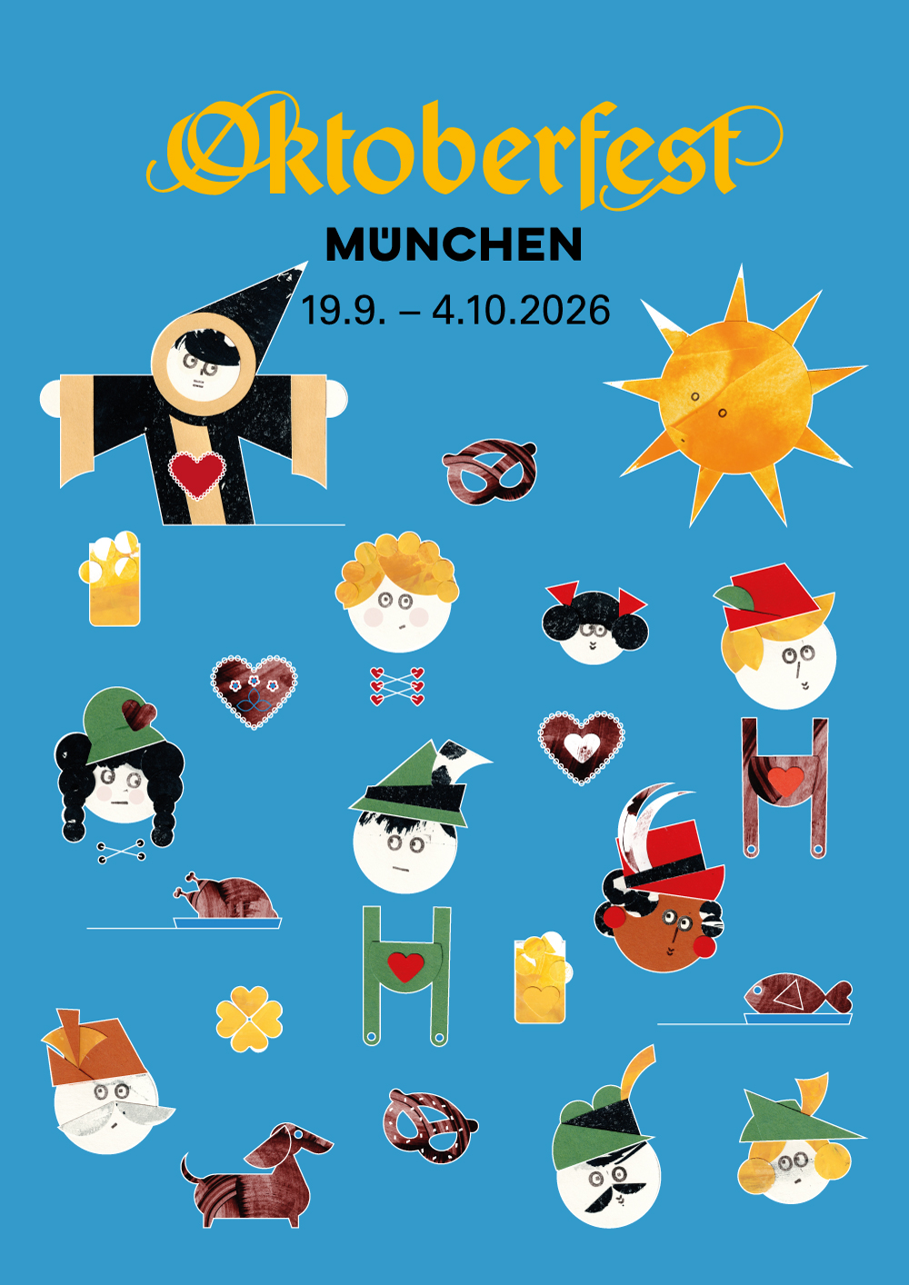 Motivwettbewerb Münchner Oktoberfest 2026 - Die Motive