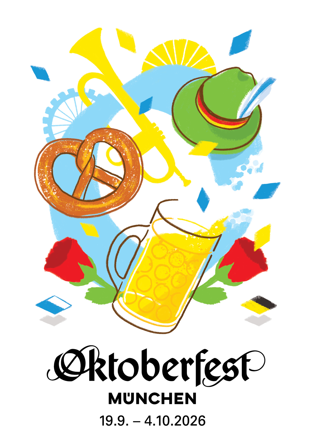 Motivwettbewerb Münchner Oktoberfest 2026 - Die Motive