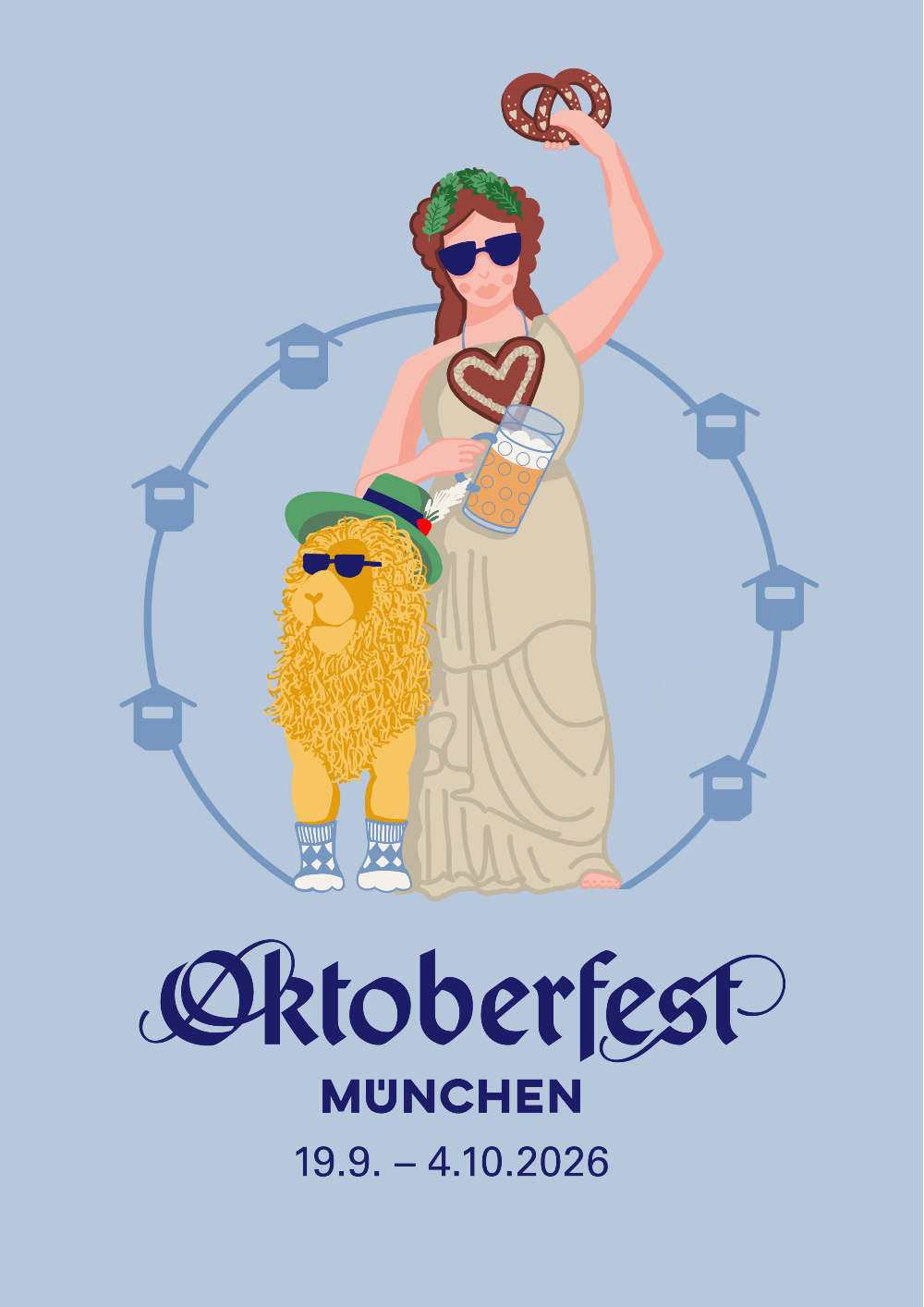 Motivwettbewerb Münchner Oktoberfest 2026 - Die Motive