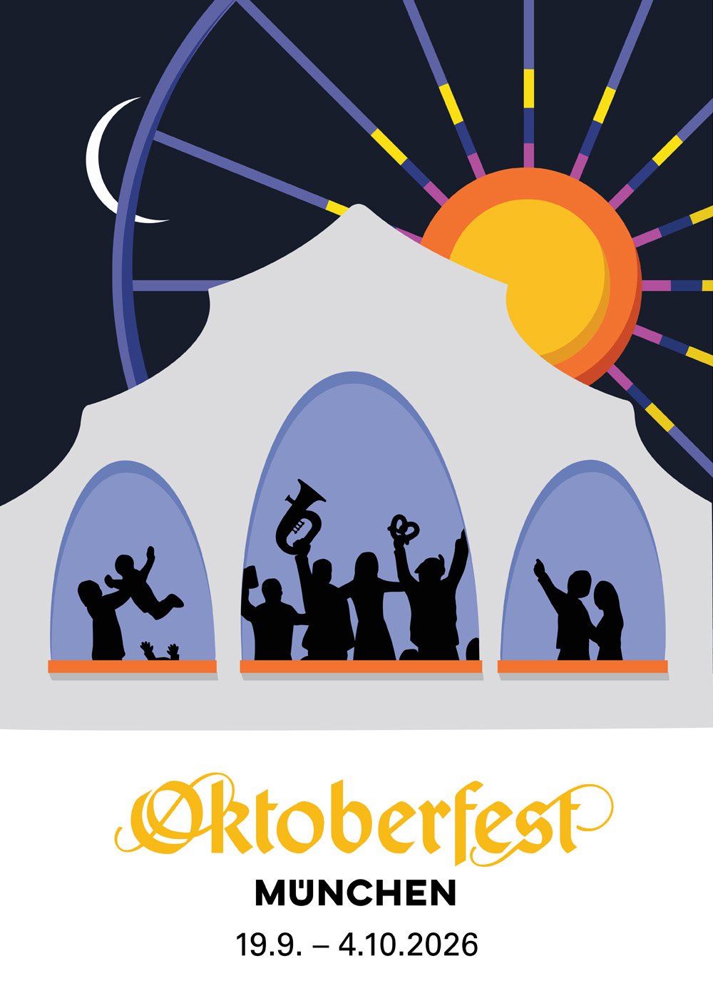 Motivwettbewerb Münchner Oktoberfest 2026 - Die Motive