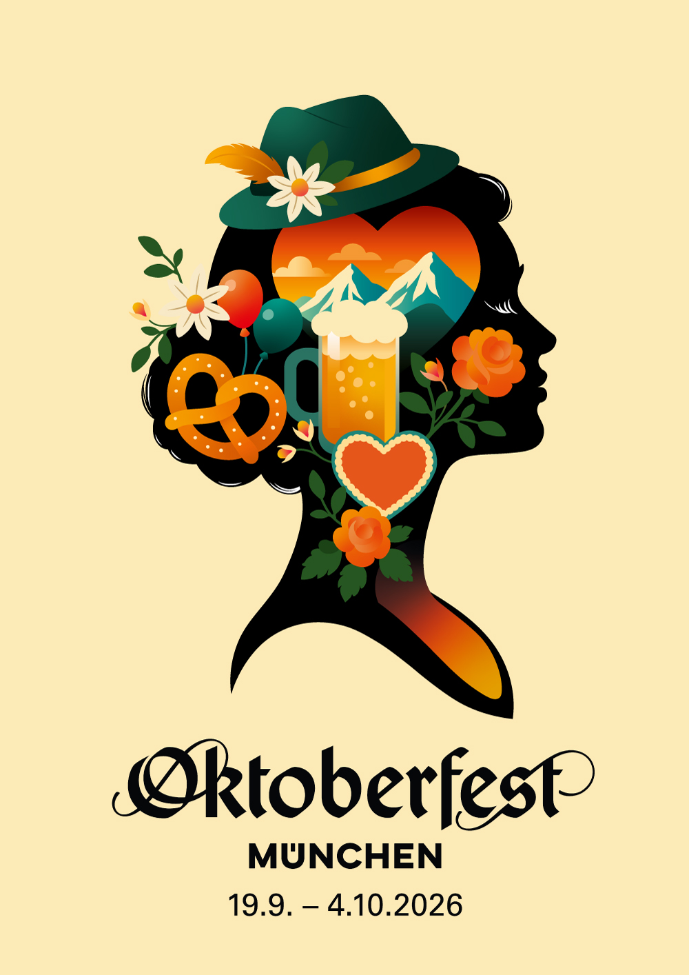 Motivwettbewerb Münchner Oktoberfest 2026 - Die Motive