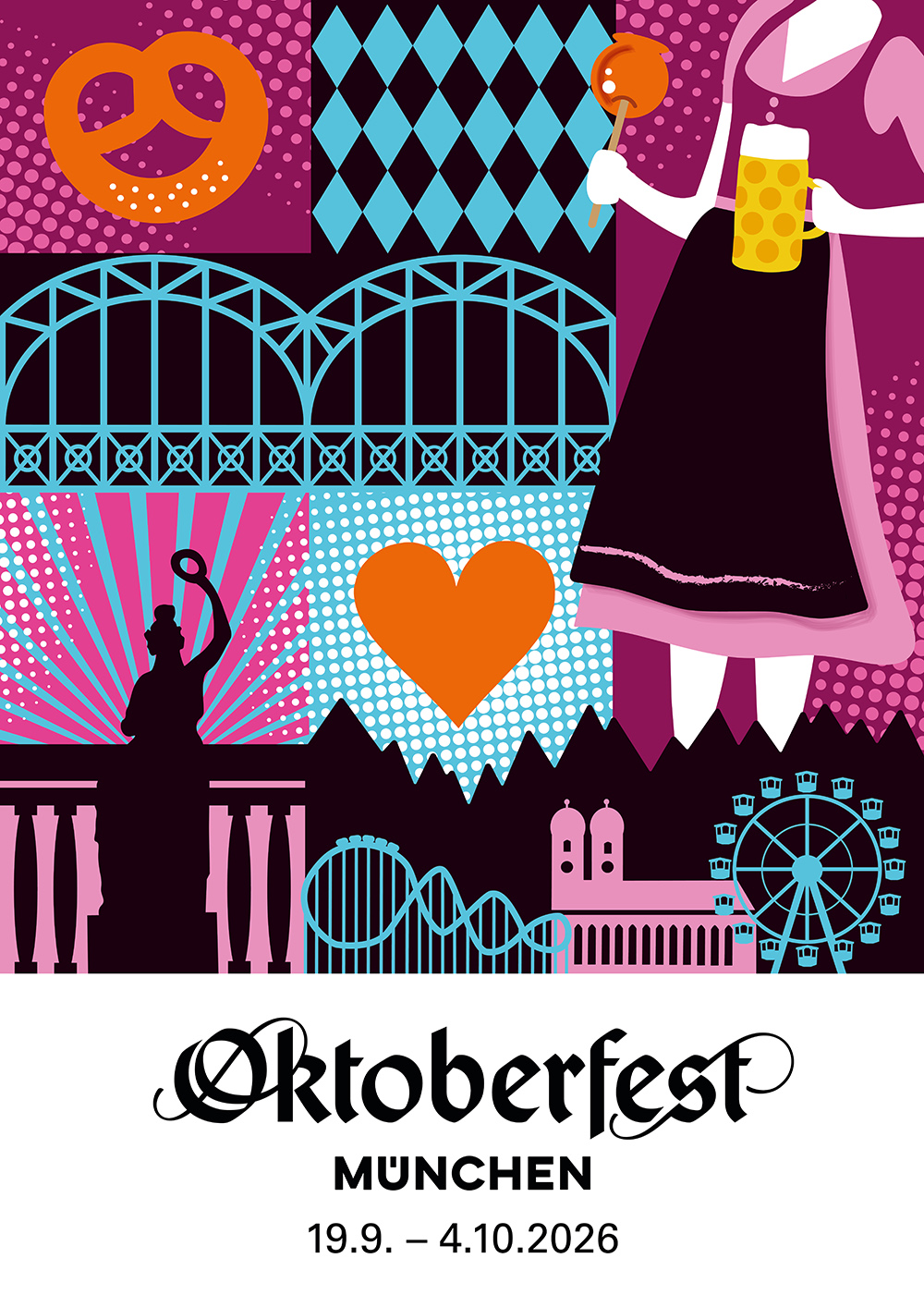 Motivwettbewerb Münchner Oktoberfest 2026 - Die Motive