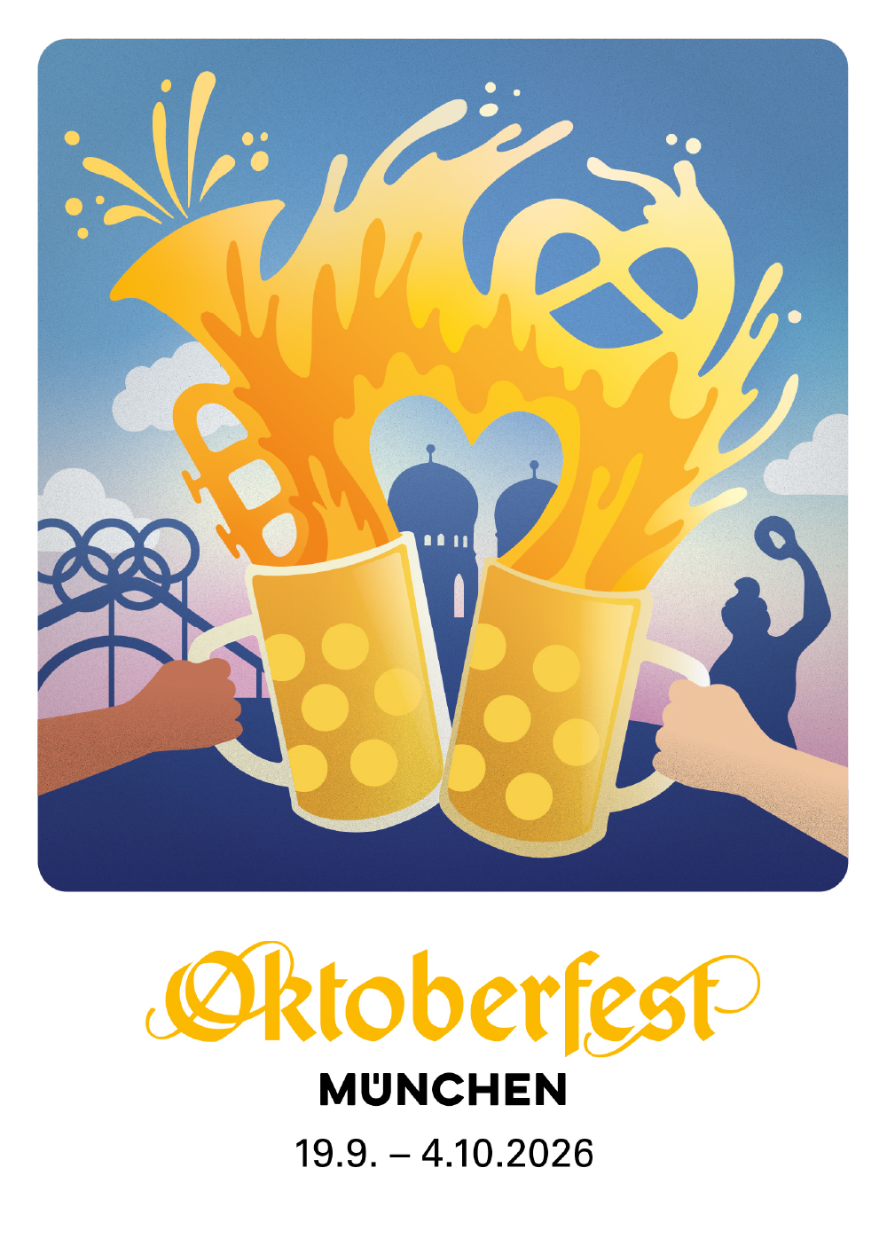 Motivwettbewerb Münchner Oktoberfest 2026 - Die Motive