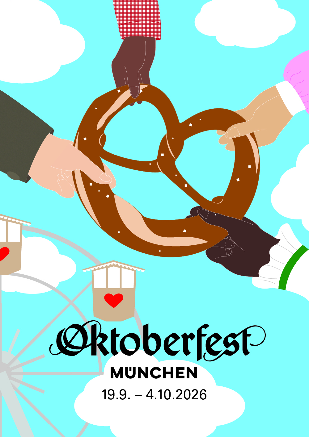 Motivwettbewerb Münchner Oktoberfest 2026 - Die Motive