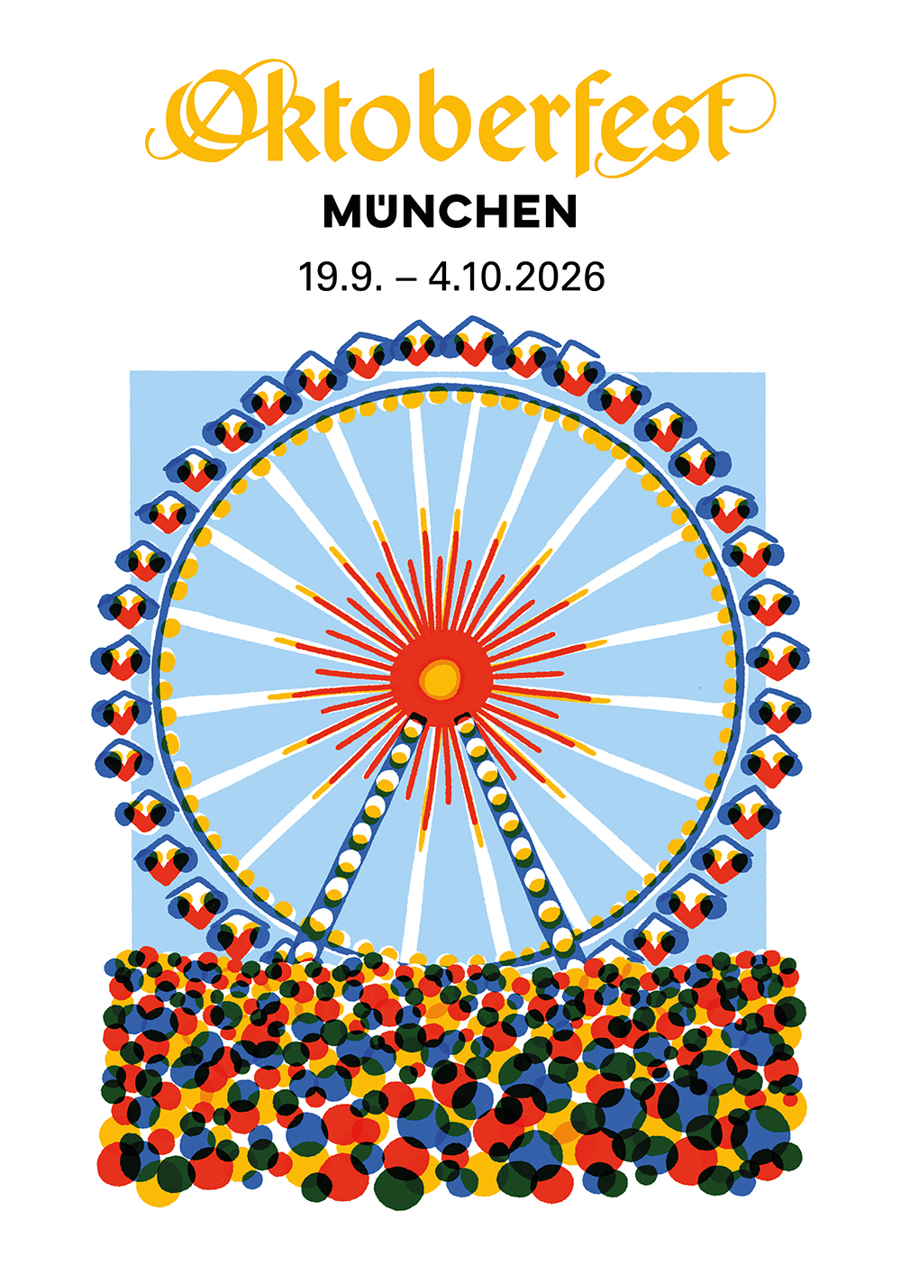 Motivwettbewerb Münchner Oktoberfest 2026 - Die Motive