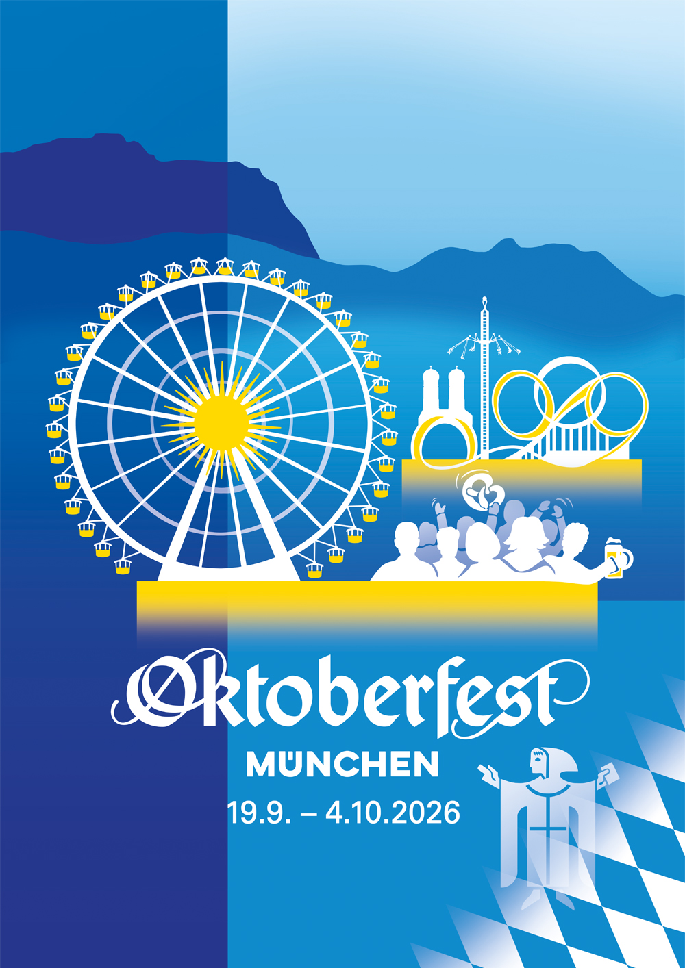 Motivwettbewerb Münchner Oktoberfest 2026 - Die Motive