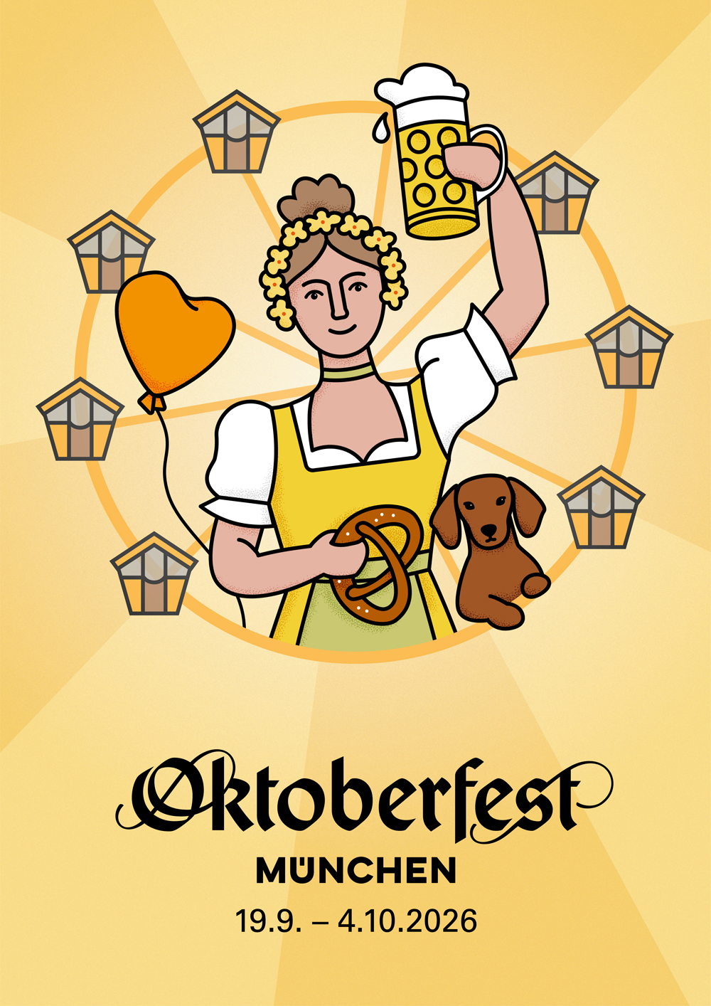 Motivwettbewerb Münchner Oktoberfest 2026 - Die Motive