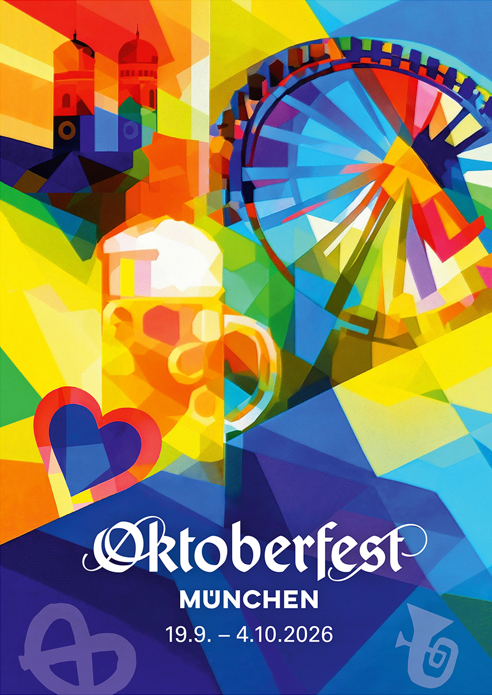 Motivwettbewerb Münchner Oktoberfest 2026 - Die Motive