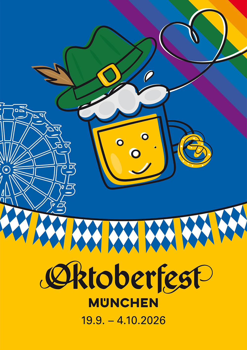 Motivwettbewerb Münchner Oktoberfest 2026 - Die Motive