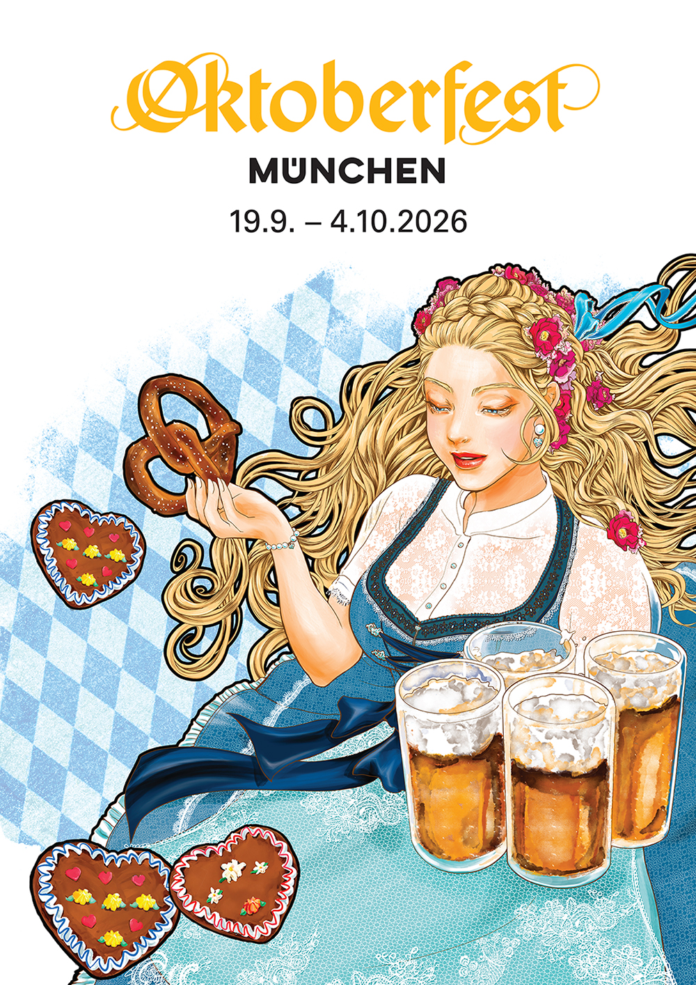 Motivwettbewerb Münchner Oktoberfest 2026 - Die Motive