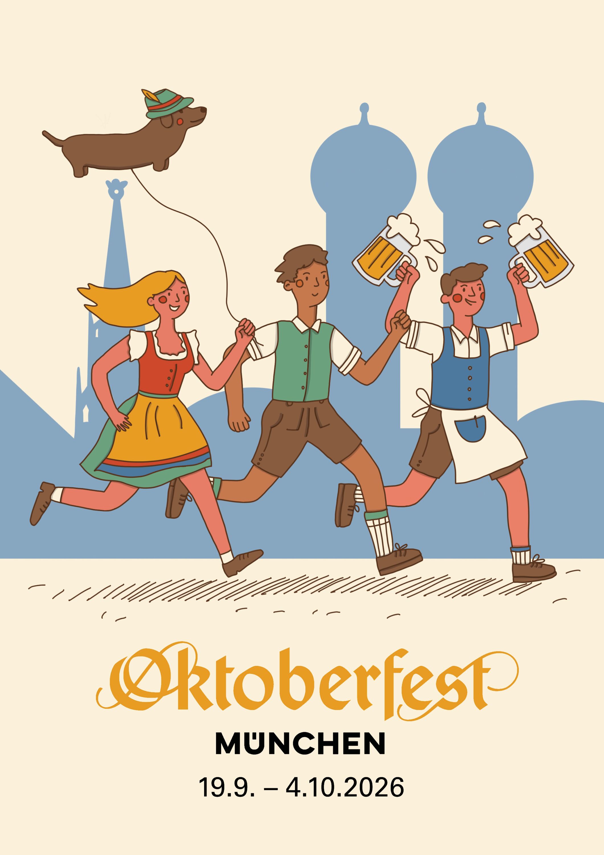 Motivwettbewerb Münchner Oktoberfest 2026 - Die Motive