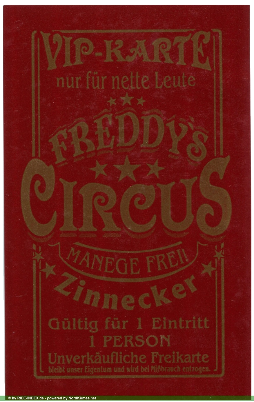 Freddys Circus - Zinnecker
