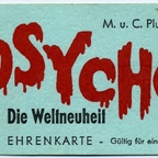 Psycho - Pluschies