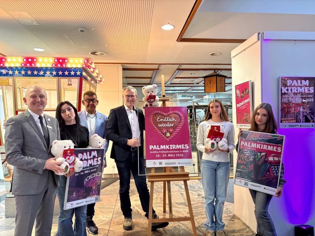 Siegerplakat steht fest: Ausstellung zum Palmkirmes-Plakat 2026 gestartet
